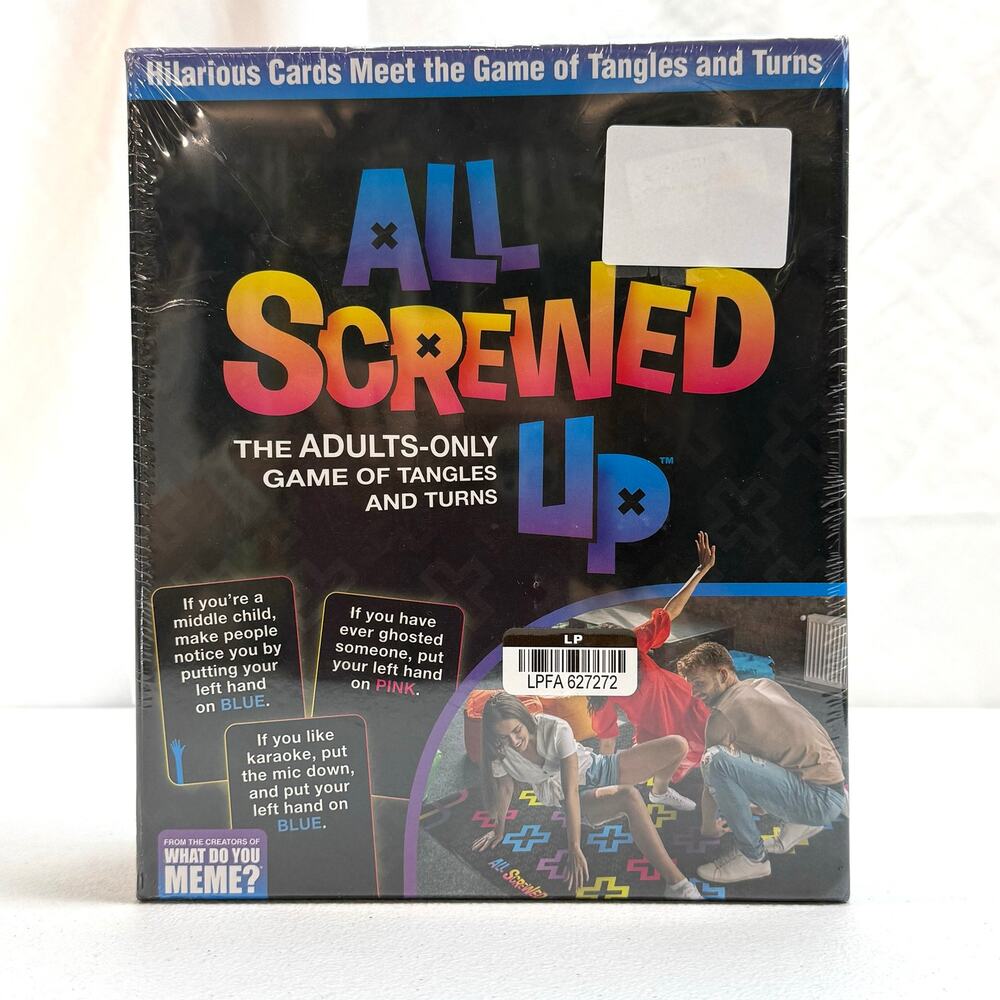 All Screwed Up Game Adults Only Party Game of Tangles and Turns What Do You Meme